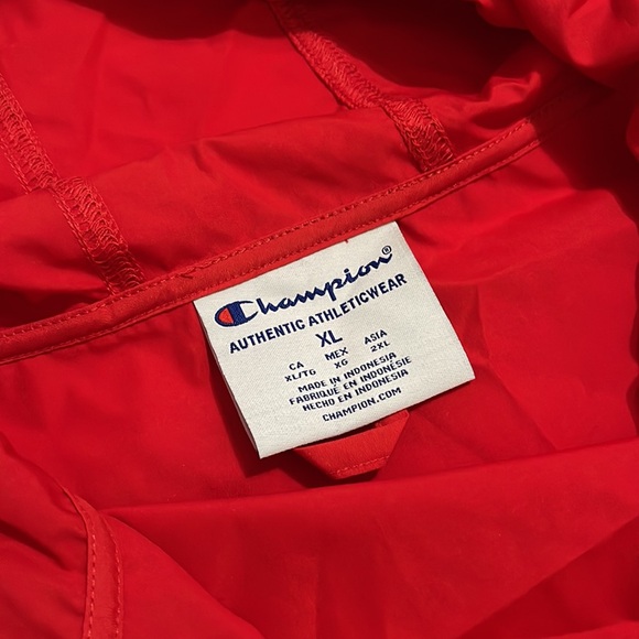 Champion Men's Packable Anorak Quarter-Zip Jacket - Picture 6 of 6